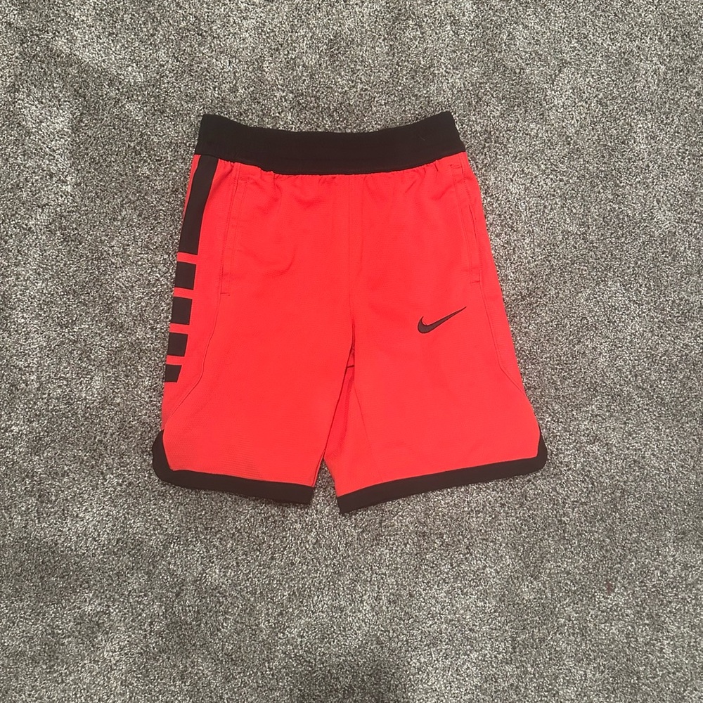 Nike Kids Bright Red Sports Shorts